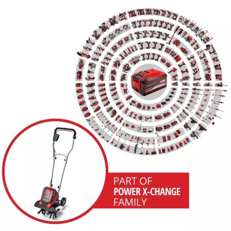 Einhell GE-CR 30 Li-Solo Акумулаторна мотофреза за обработка на почва с Power X-Change батерии