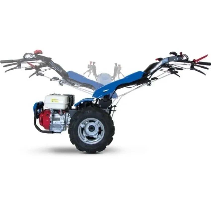 Мотоблок BCS 728 PowerSafe Reversible – 5,5 к.с. HONDA GX200, иновативна реверсивна система и PowerSafe съединител
