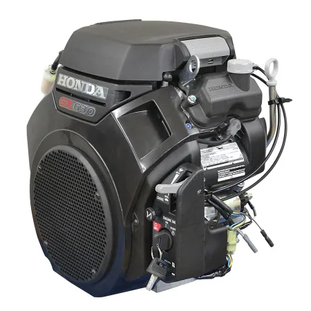 Honda Двигател GX630RH-VX-P2-SD Хоризонтален вал, с резба 2 1/4"/ft, вътрешна резба 5/16-24UNF, газ-фиксирана, двоен въздушен филтър, електрически старт, с датчик за масло, смукач-жило, горивна помпа, с искроуловител, зареждане 2.7А, черен цвят