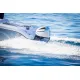 Honda Двигател BF 250D XDU БЯЛ 250 к.с, екстра дълъг ботуш, електрически стартер, електронно дистанционно управление, електрохидравлично регулиране на наклона, 60А генератор