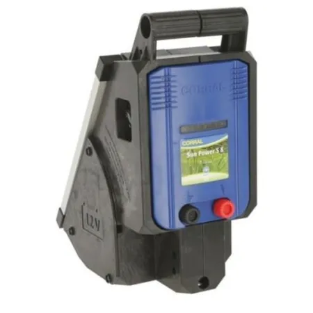 MELASTY Corral Sun Power S 8 - 1.2J, 8W соларен панел и вградена батерия 12V 12Ah