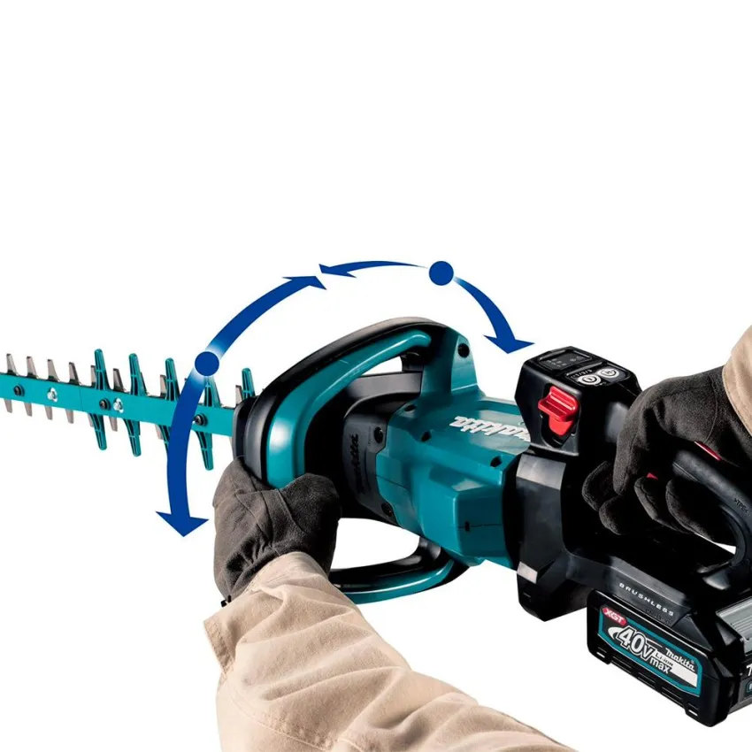 Професионален акумулаторен храсторез Makita UH008GZ, XGT, 40 V, 600 мм, без батерия и зарядно