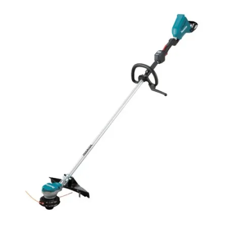 Професионален акумулаторен тример Makita UR003GZ01 + Комплект батерии и зарядно Makita 191L77-9, XGT