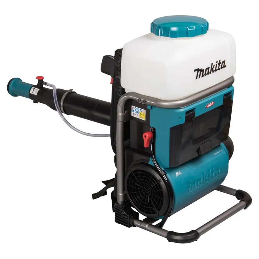 Професионална акумулаторна пръскачка Makita PM001GZ01, 40 V + Комплект батерии и зарядно Makita 1911V6-0, XGT
