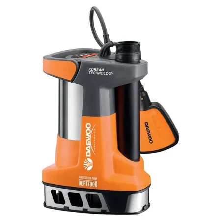 DAEWOO DDP17000 – Потопяема дренажна помпа 1100W, 15000 л/ч, 10 м напор, поплавък, частици до 35 мм