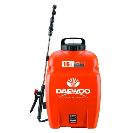 DAEWOO DAPS16-B – Акумулаторна пръскачка, 16 л, 12 V, 8 Ah, с батерия и зарядно