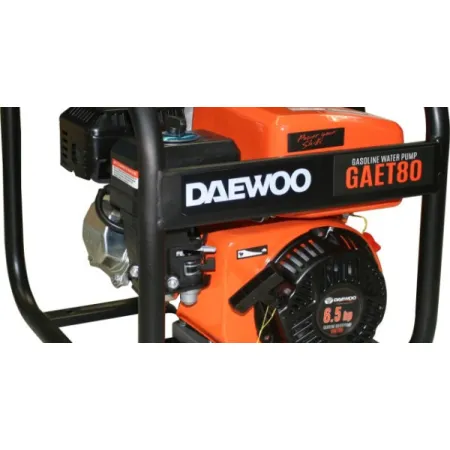 DAEWOO GAET80 – Бензинова помпа за чиста вода, 3", 56 м³/ч, 6.5 к.с.