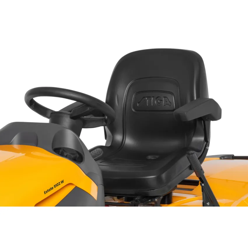 Stiga Estate 9102 W KAWASAKI – Тракторна косачка, 600cc, 102cm, хидростатична трансмисия