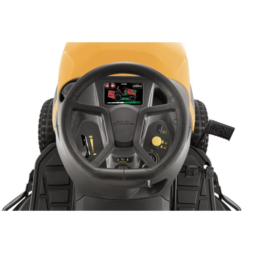 Stiga Estate 9122 WX 4WD – Тракторна косачка, Honda 688cc, 122cm, хидростатично задвижване