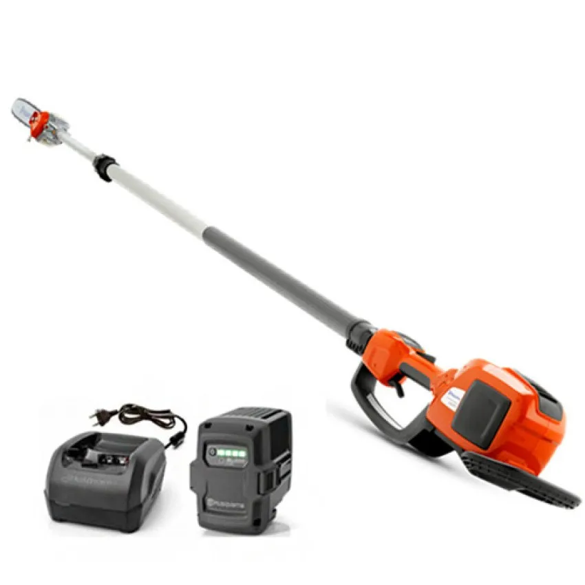 HUSQVARNA SET 530iPT5 - Професионален акумулаторен телескопичен трион с 5 м обхват и висока производителност