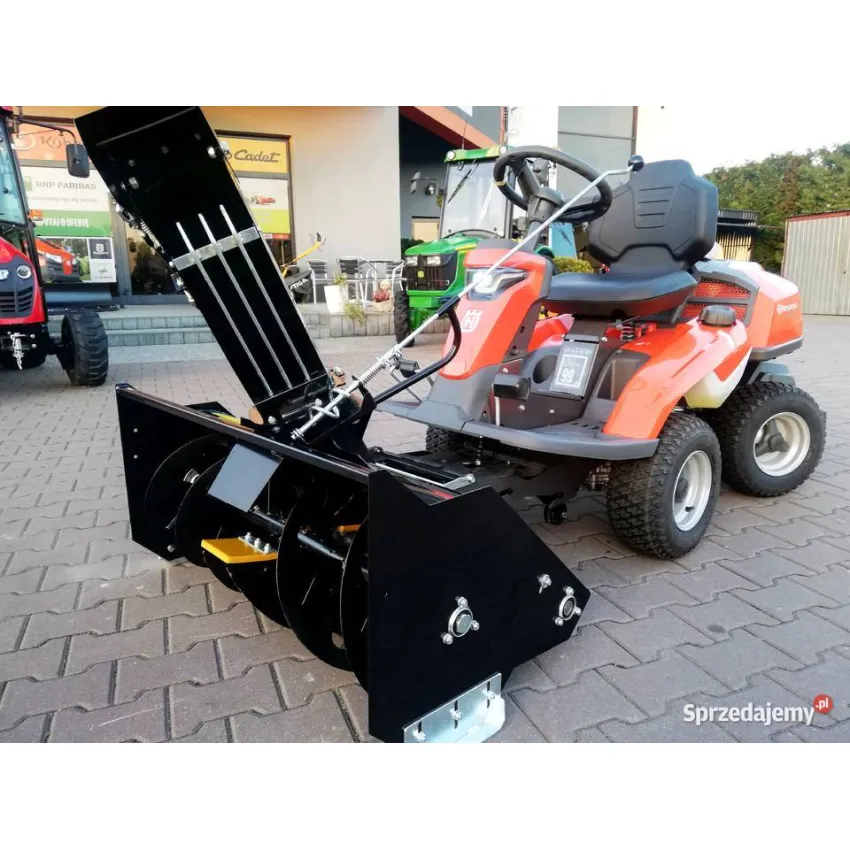 Husqvarna 300-SERIES (967276701) - Прикачен снегорин за райдери, 100 см