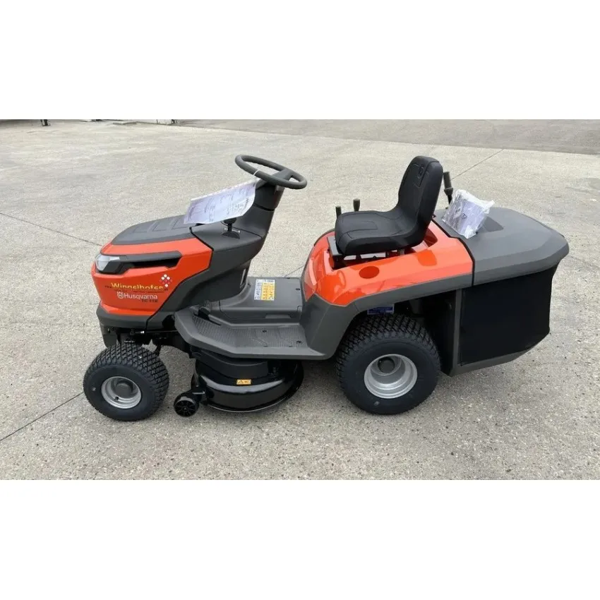 Husqvarna TC 112 - Мощна и компактна тракторна косачка с хидростатична трансмисия