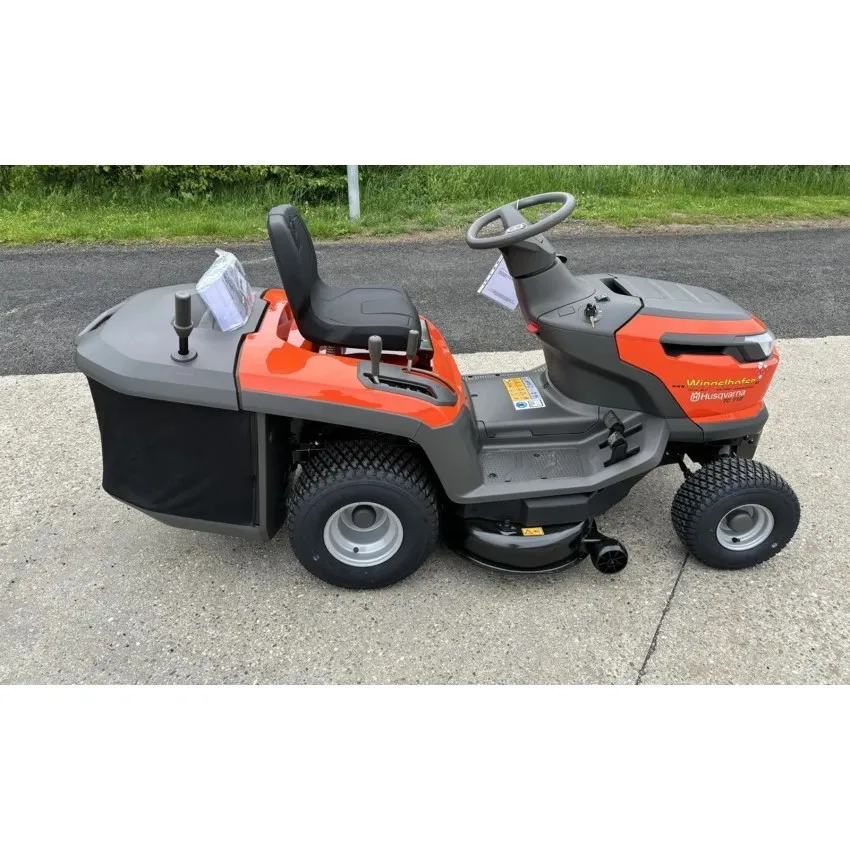 Husqvarna TC 112 - Мощна и компактна тракторна косачка с хидростатична трансмисия