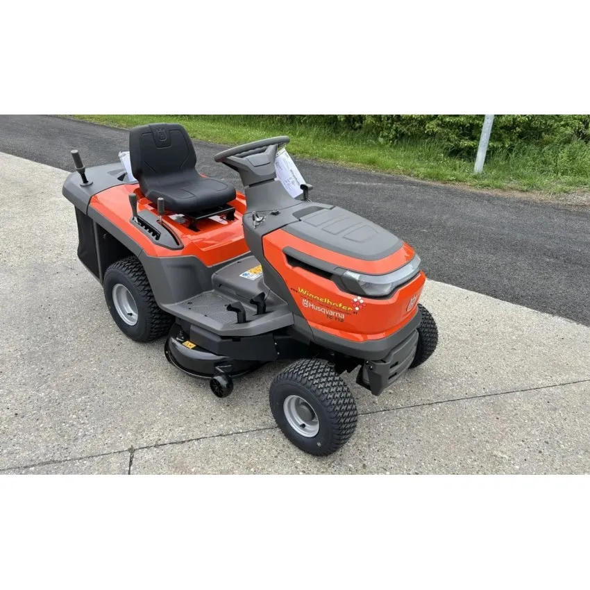 Husqvarna TC 112 - Мощна и компактна тракторна косачка с хидростатична трансмисия