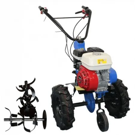 Бензинов мотокултиватор BISONTE BTA-FLASH150H – Сигурен партньор с HONDA двигател