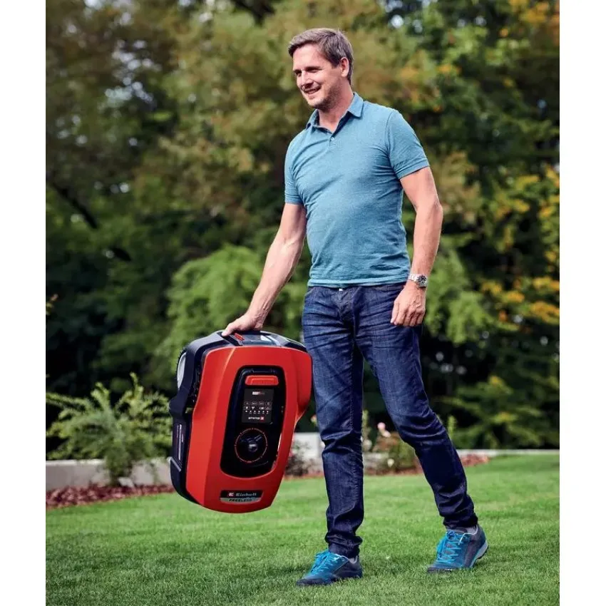 Einhell FREELEXO 500 BT Роботизирана косачка с Bluetooth управление и PXC батерия за площи до 500 m²