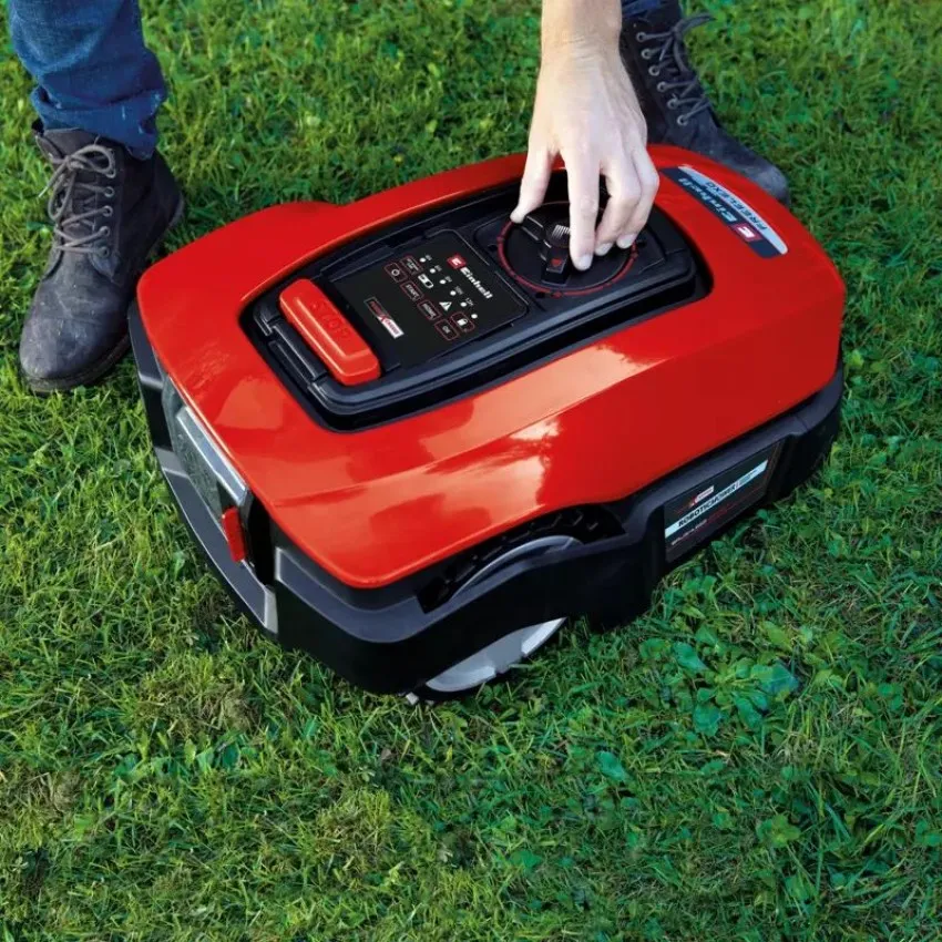 Einhell FREELEXO 500 BT Роботизирана косачка с Bluetooth управление и PXC батерия за площи до 500 m²