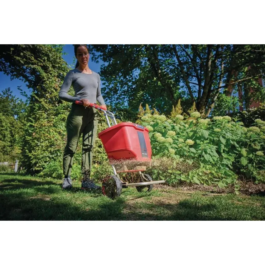 Einhell GE-SR 18/22 Li-Solo Акумулаторна разпръсквачка с регулируема ширина и Power X-Change система