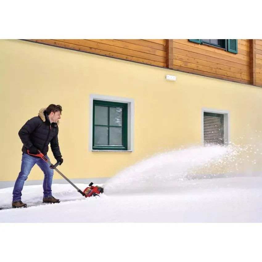 Einhell GE-ST 36/40 Li E-Solo Акумулаторен снегорин с TWIN-Pack технология и регулируемо изхвърляне