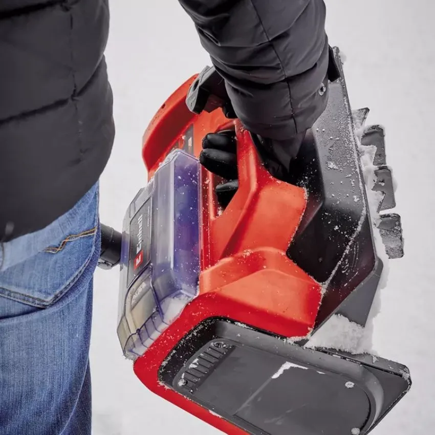 Einhell GE-ST 36/40 Li E-Solo Акумулаторен снегорин с TWIN-Pack технология и регулируемо изхвърляне