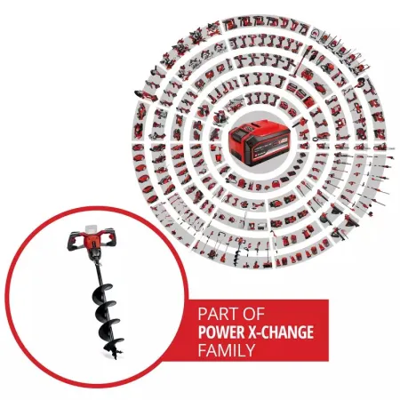 Einhell GP-EA 18/150 Li BL-Solo Акумулаторен свредел с безчетков мотор и Power X-Change система
