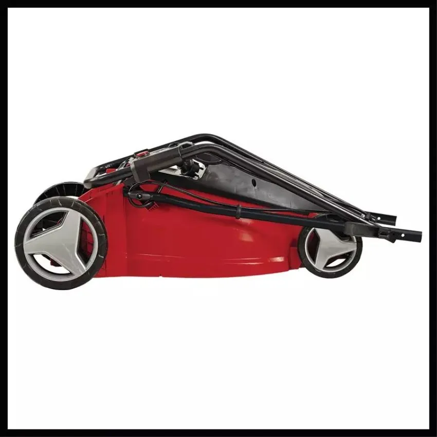Einhell GC-EM 1700/42 Мощна електрическа косачка за тревни площи до 700 м² с регулируема височина на косене