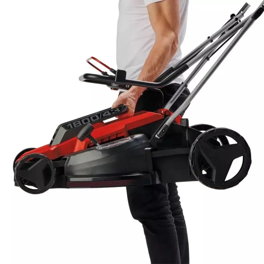 Einhell GC-EM 1800/43 Мощна електрическа косачка за тревни площи до 800 м²