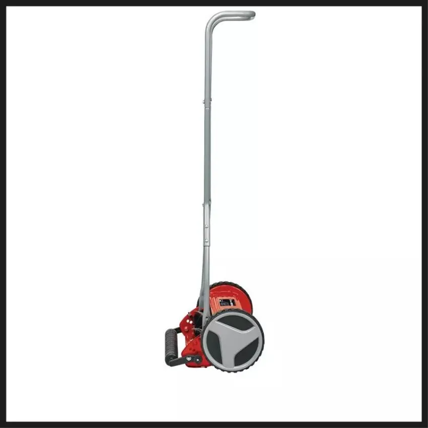 Einhell GC-HM 300 Ръчна косачка за трева с 5 стоманени ножа, регулируема височина на косене и ергономична работа