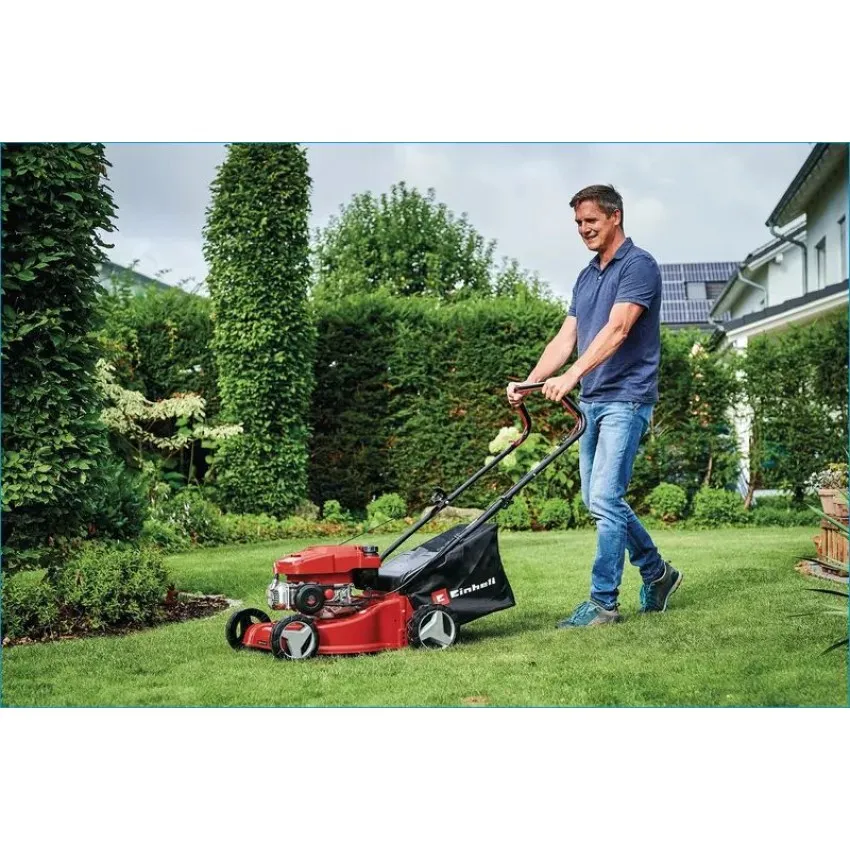 Einhell GC-PM 40/2 Компактна бензинова косачка с мощен двигател за тревни площи до 800 m²