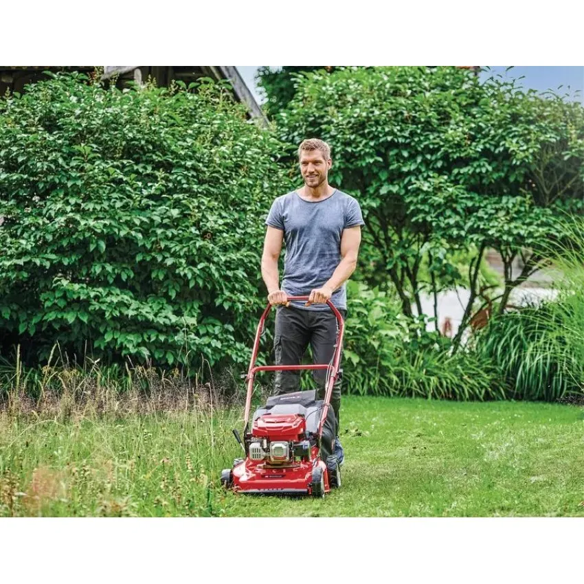 Einhell GC-PM 46/3 Бензинова косачка с 9-степенно регулиране за тревни площи до 1200 m²