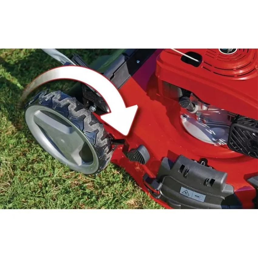Einhell GC-PM 51/3 S HW Мощна бензинова косачка с регулируема височина и високи колела