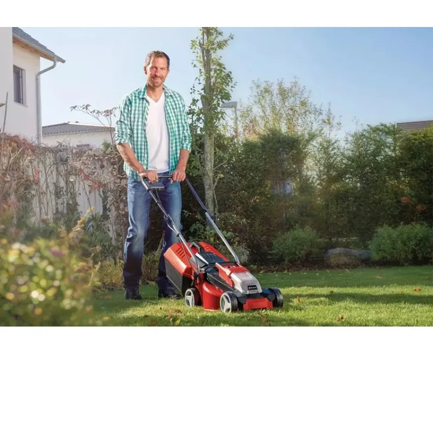 Einhell GE-CM 18/30 Li (1x3,0Ah) – Компактна акумулаторна косачка с безчетков мотор и Power X-Change батерия