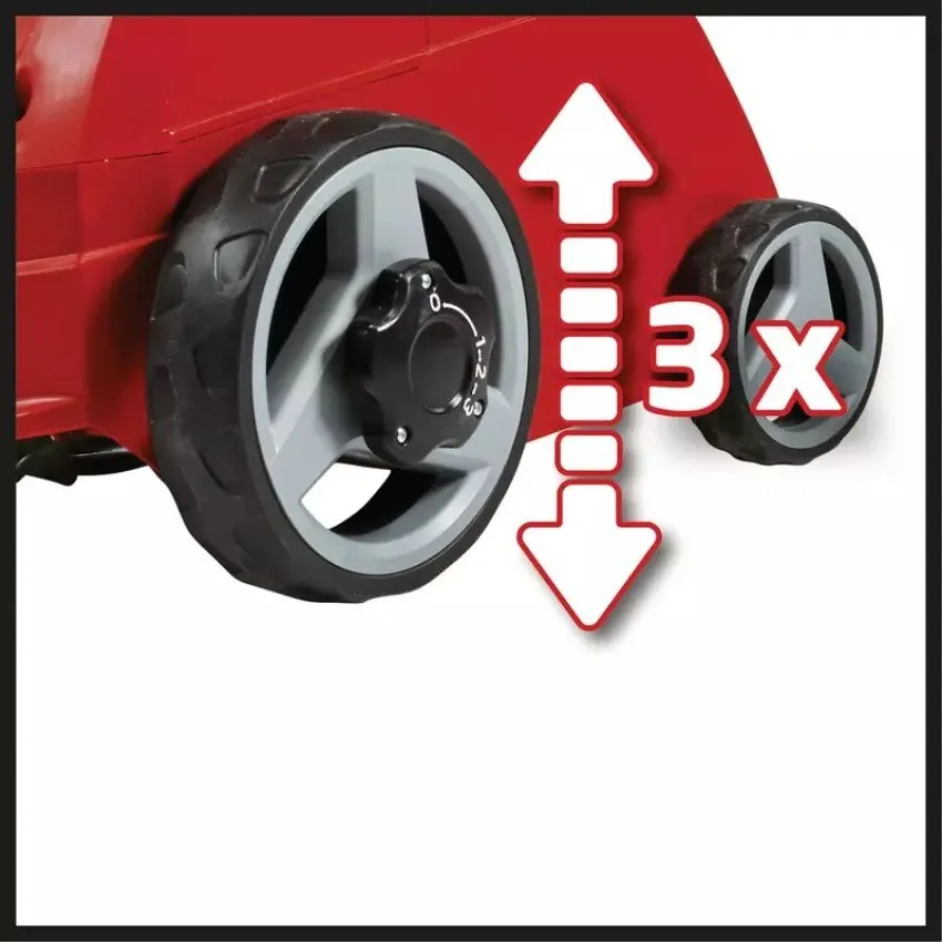 Einhell GC-ES 1231/1 Електрически култиватор за ефективно скарифициране на тревни площи до 300 м²