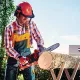 Einhell GH-EC 1835 Мощен електрически верижен трион за прецизно рязане на дърва и храсти