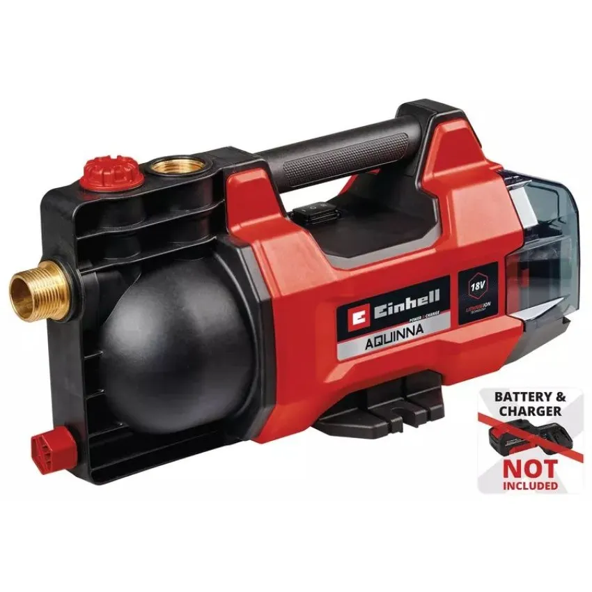 Einhell AQUINNA 18/28 Компактна и мощна акумулаторна градинска помпа