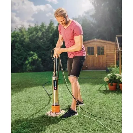 Einhell GC-DW 1045 N Потопяема дълбочинна помпа с висококачествена неръждаема стомана за градински и битови нужди