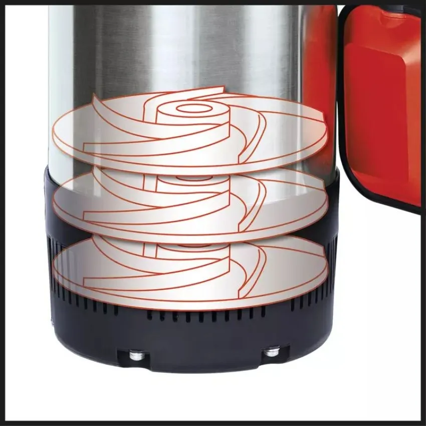 Einhell GC-PP 900 N Потопяема високонапорна помпа с неръждаем корпус и многостепенна система