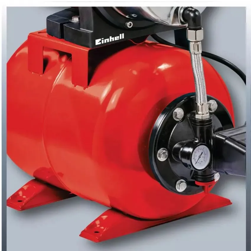 Einhell GC-WW 1046 N Мощна хидрофорна система с корпус от инокс и 20-литров резервоар