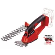 Einhell GC-CG 18 Li-Solo Акумулаторна ножица за трева и храсти с лазерно изрязани и диамантено заточени остриета, част от Power X-Change