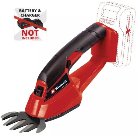 Einhell GC-CG 18/1 Li-Solo Акумулаторна ножица за трева с лазерно изрязани и диамантено заточени остриета, част от Power X-Change