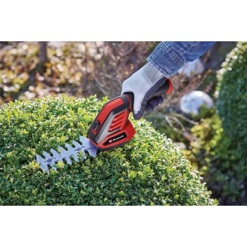 Einhell GC-CG 3.6/70 Li WT Акумулаторна ножица за трева и храсти с лесна смяна на ножовете и ергономичен дизайн