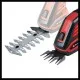 Einhell GC-CG 3.6/70 Li WT Акумулаторна ножица за трева и храсти с лесна смяна на ножовете и ергономичен дизайн
