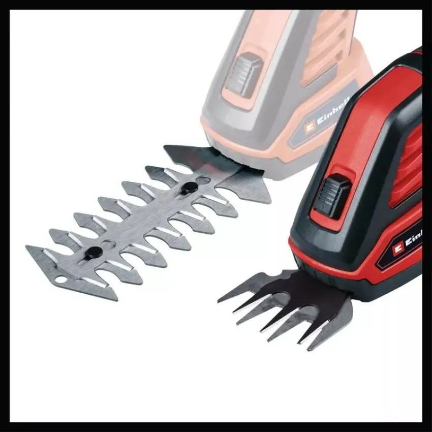 Einhell GC-CG 3.6/70 Li WT Акумулаторна ножица за трева и храсти с лесна смяна на ножовете и ергономичен дизайн
