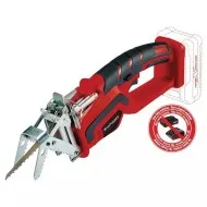 Einhell GE-GS 18 Li-Solo Акумулаторен градински трион с режещ диск KWB, лесна смяна без инструменти и подвижна дръжка