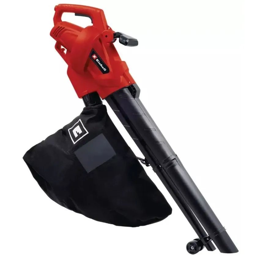 Einhell GC-EL 3024 E Мощен електрически листосъбирач с функция за засмукване и издухване, електронен контрол на скоростта и интегриран шредер