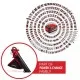 Einhell VENTURRO 36/240 Мощен акумулаторен листосъбирач и духалка с безчетков двигател и шредер
