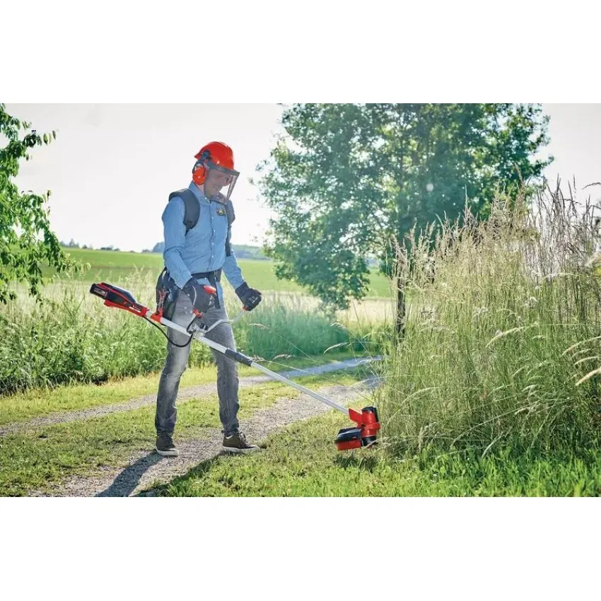 Einhell AGILLO 18/200 Професионална акумулаторна коса за висока трева и гъсталаци с Power X-Change система