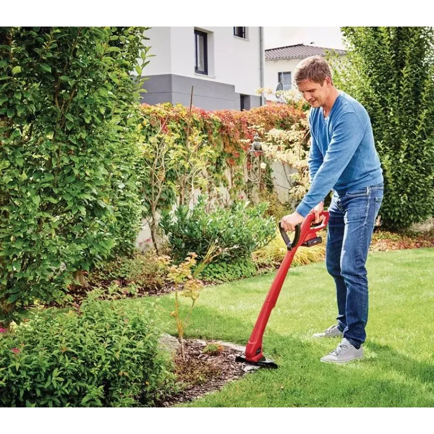 Einhell GC-CT 18/24 Li P-Solo Лек и мощен акумулаторен тример за прецизно косене на тревни площи