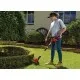 Einhell GE-CT 18/28 Li TC-Solo Акумулаторен тример за трева с телескопична дръжка и "Количка за тример" за перфектно поддържане на ръбове и вертикални повърхности