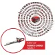 Einhell ARCURRA 18/55 Акумулаторен храсторез за жив плет с лазерно изрязани ножове и дълъг живот